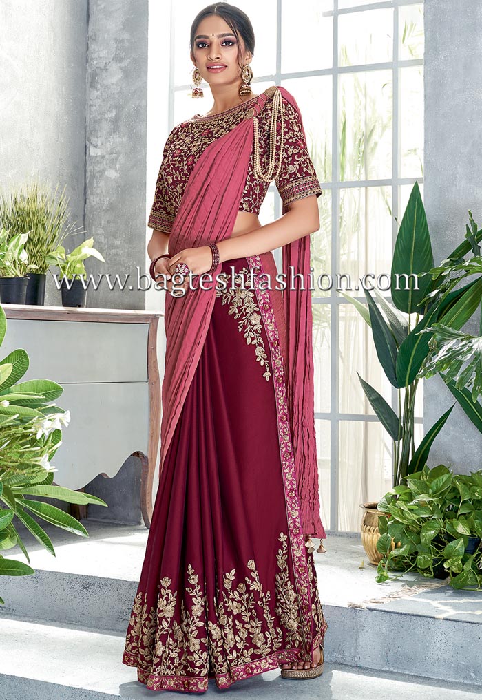 Buy Suruchi Parakh Green Georgette Floral Print Lehenga Saree And Blouse  Set Online | Aza Fashions